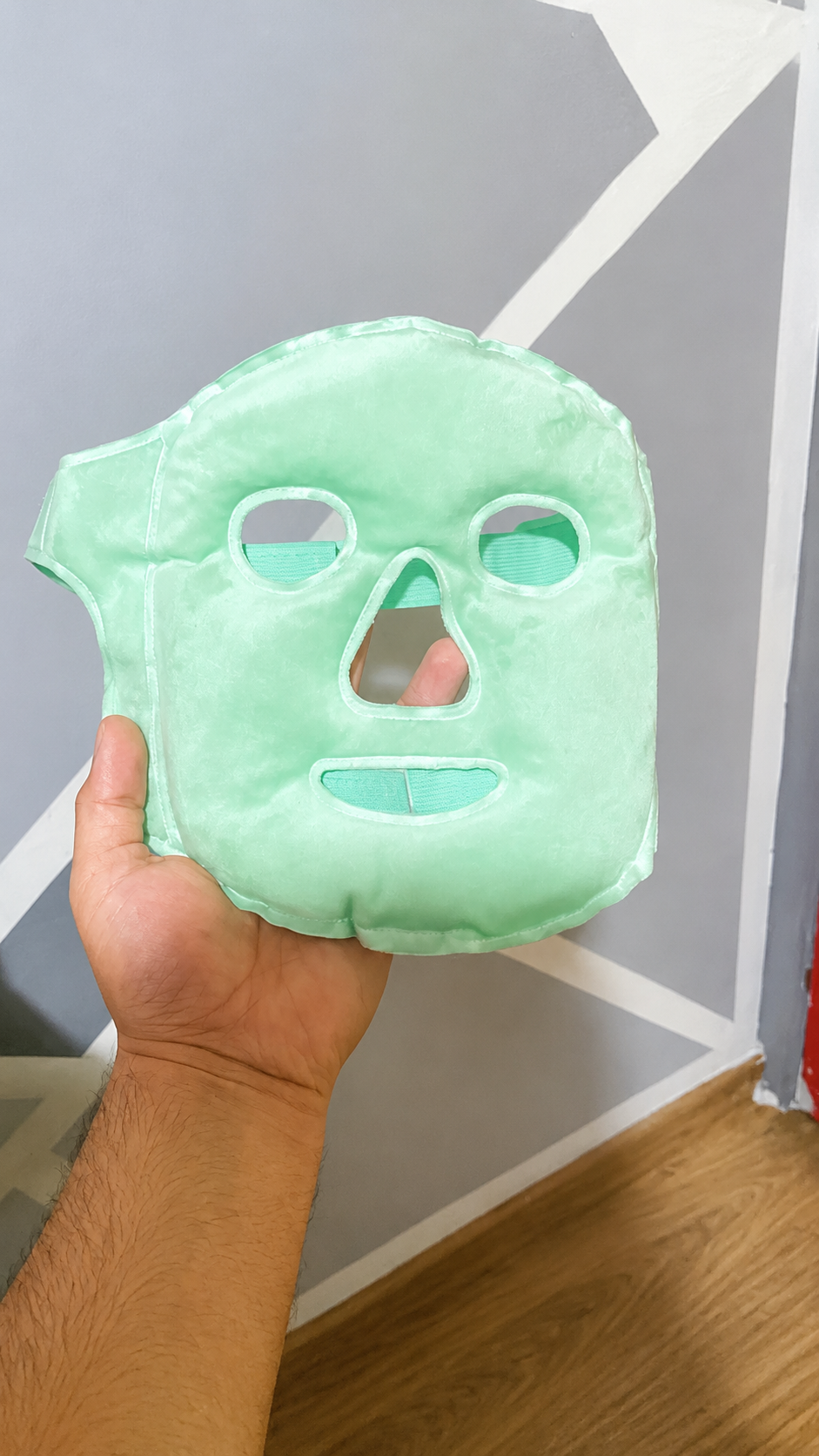 Mascarilla Facial de Gel Congelable - Antiojeras y Antiedad