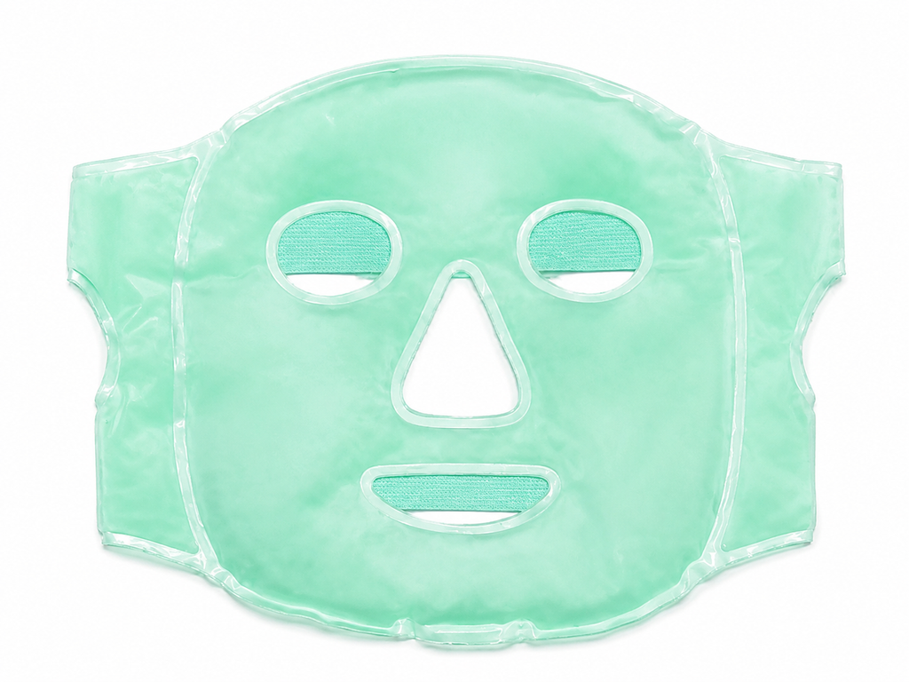 Mascarilla Facial de Gel Congelable - Antiojeras y Antiedad
