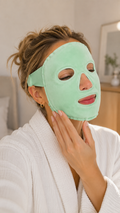 Mascarilla Facial de Gel Congelable - Antiojeras y Antiedad